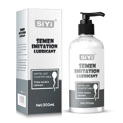 300ml Silicone-Based Lube with Press Pump,  Stringy Anal Lubricant Suitable for Sex Toys Ideal for Toys and Couples