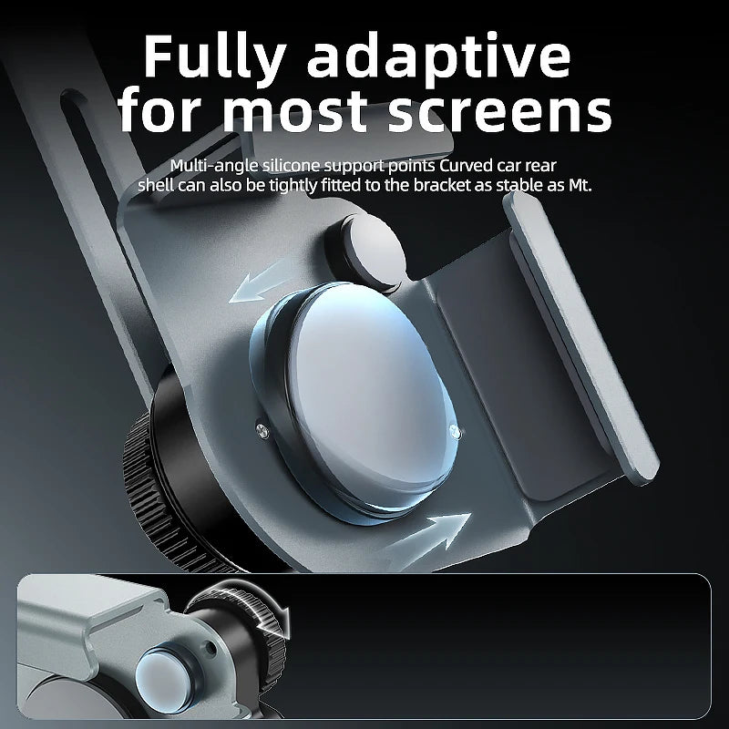 For Volvo EX30 2024 2025 Special Magnetic Phone Holder Screen Border Fixed Adjustable Metal Phone Holder RHD LHD Accessories