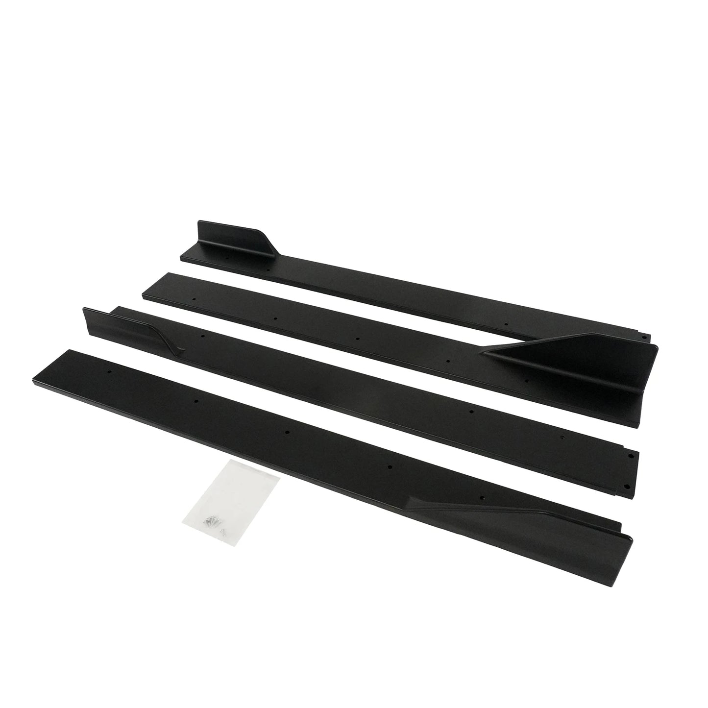 For Lexus Is300 Is350 Is500 2021-2025 A Pair of Car Side Skirt Extension Parts Accessories Matte Black Carbon Fiber Style