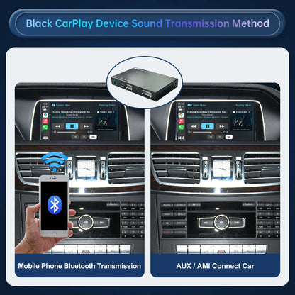 Road Top Wireless CarPlay for Mercedes Benz E-Class W212 E Coupe C207 NTG4.5/4.7/5.0 2011-2015 with Airplay Android Auto
