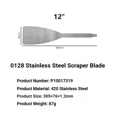 3Pcs Stainless Steel Glue Scraper Blade Windshield Electric Disassembly Knife Auto Repair Tool Scraper Glass Disassembler Tools