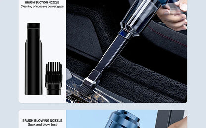 SZUK High Pressure Car Vacuum Cleaner Portable Handheld Mini Vacuum Cleaner Strong Suction Car Cleaner Powerful Air Blower