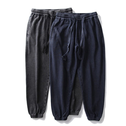 Korean Streetwear High Quality Sweatpants Men Clothing Vintage Jogging Pants Harajuku Sport Joggers Casual Running Trousers Male