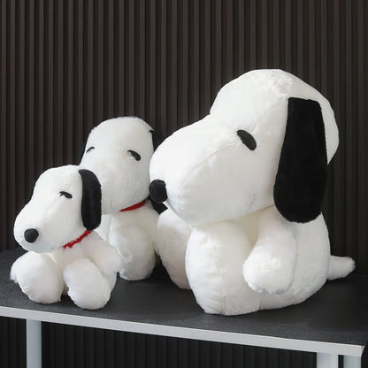 Kawaii Big Size Snoopy Plush Toy White Dog Snoopy Plushies Toy Pillow Stuffed Doll Cuddly Puppy Doll Animal Birthday Gifts