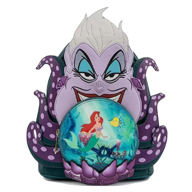 Loungefly Princess Series Manga Style Animated Collage Collection Mini Backpack