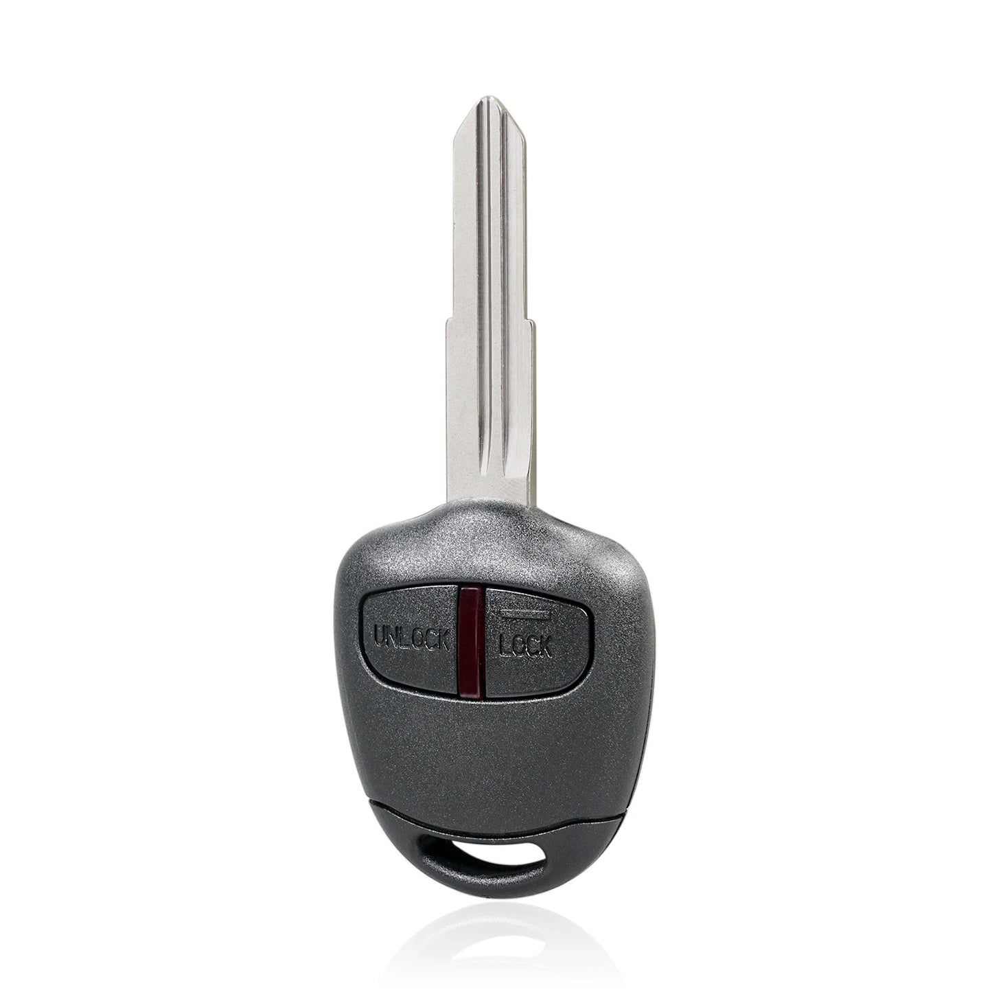 Complete Remote Car Key with Chip for Mitsubishi Outlander ASX Lancer 2007-2018 - Replacement Car Key with Chip