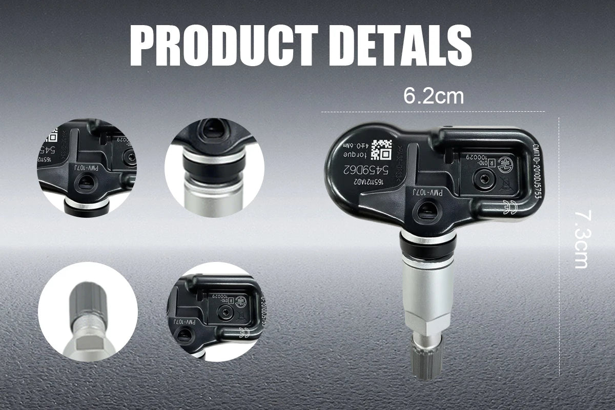1/4PCS Tire Pressure Monitoring Sensor TPMS PMV-107J For Toyoto Camry Corolla RAV4 Land Cruiser Lexus Compatible With 4260733021