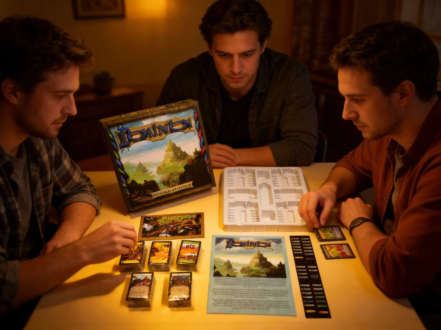 Dominion Board Game 2nd Edition - Classic Deck-Building Strategy Card Game