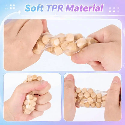 DIY Clear Stress Balls Making Kit Squeeze Sensory Balls DIY Craft Set with Tool for Adults Office Anxiety Handmade Fidget Toys