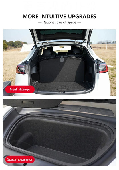 Front Trunk Rear Trunk Storage Box For Tesla Model Y Juniper 2021-2026 Model 3 Highland 2024-2026 Camping Travel Insulated Bin