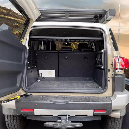 CGZ Molle Panels for Toyota FJ Cruiser 2007-2023 Rear Boot Trunk Shelf Cargo Storage Debris Racks Organizers