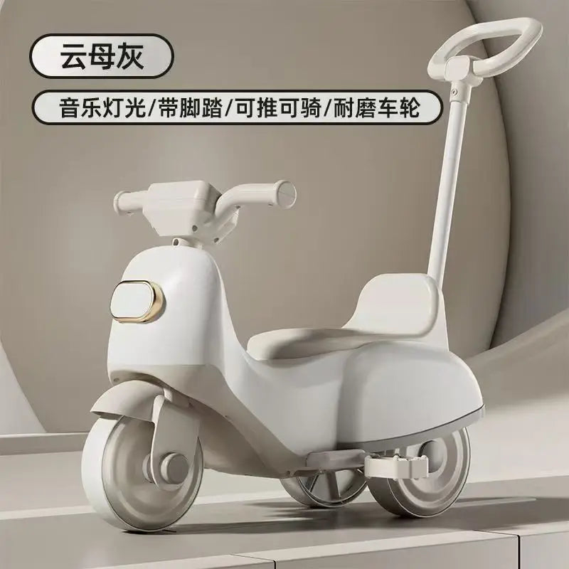 Multifunctional Children's Tricycle for 1-3 Years Old Kids, Pedal Gliding Balance Bike, Baby Push Car with Seat, Kids Scooter To