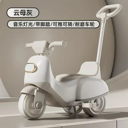 Multifunctional Children's Tricycle for 1-3 Years Old Kids, Pedal Gliding Balance Bike, Baby Push Car with Seat, Kids Scooter To