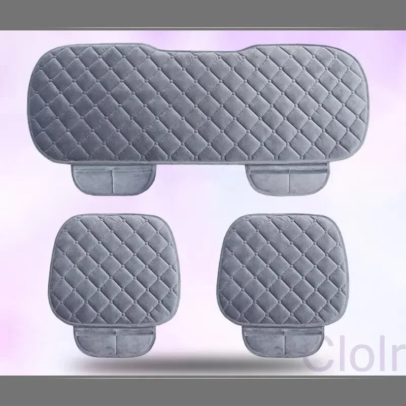 Auto Interior Accessories Winter Warm SUV Car Seat Cover Universal Cushion Front Rear Breathable Protector Mat