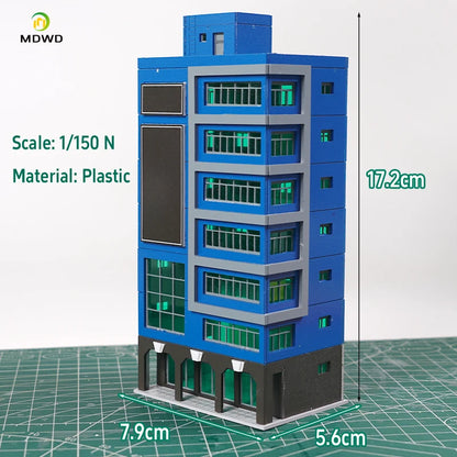 Outland Models 144 N Scale Train Railway Skyscraper Building Shopping Center Toy Educational Playful Learning