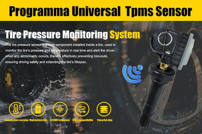 1/4PCS Tire Pressure Monitor Sensors TPMS F2GZ-1A189-AB For Ford F150 Galaxy Mustang Escape Compatible With F2GT1A180AB 315MHZ