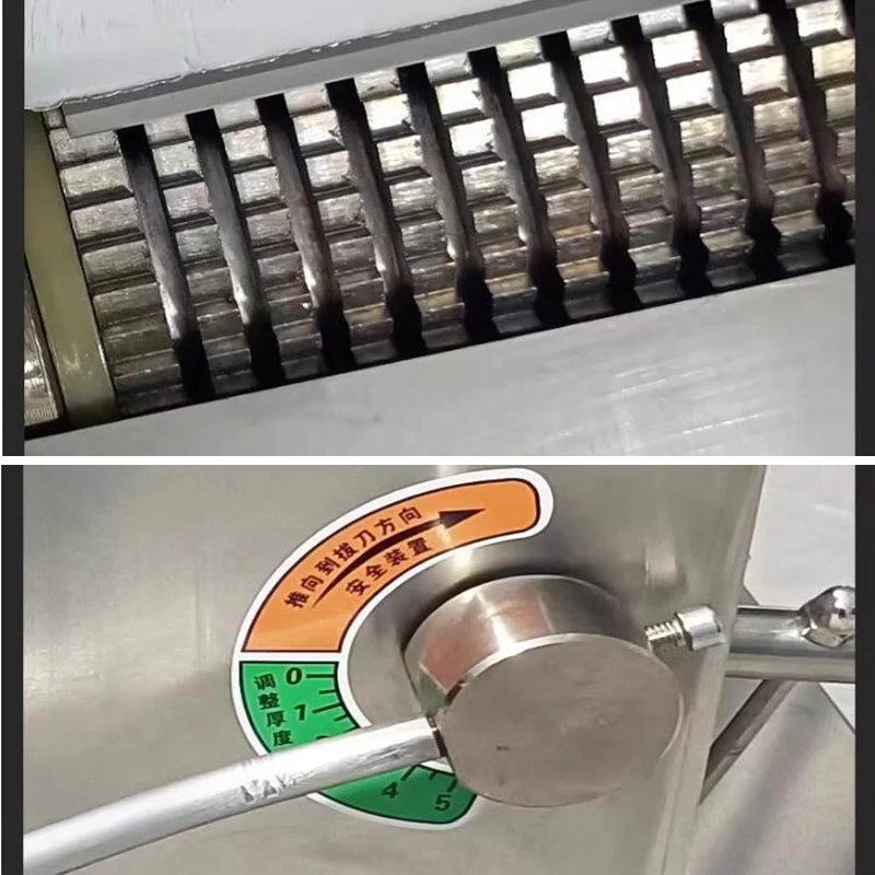 Samll Pork Peeling Machine Commercial Stainless Steel Thickness Adjustable Commercial Pig Skin Detacher ﻿