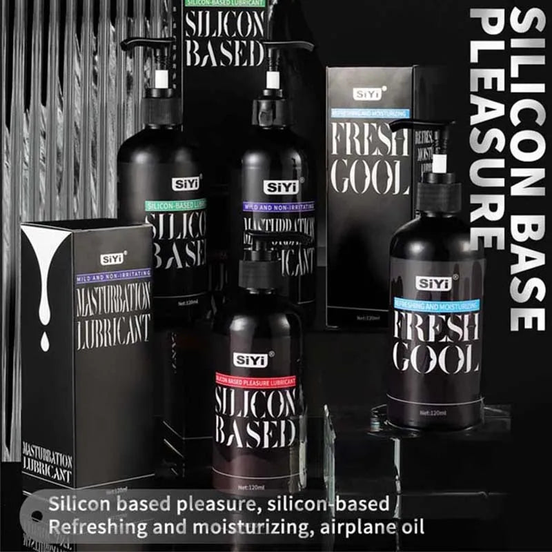 300ml Silicone Based Lubricant for Orgasim , Long-Lasting Anal Lube for Intense Sex, Suitable for Bathroom and Underwater