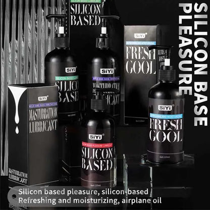 300ml Silicone Based Lubricant for Orgasim , Long-Lasting Anal Lube for Intense Sex, Suitable for Bathroom and Underwater
