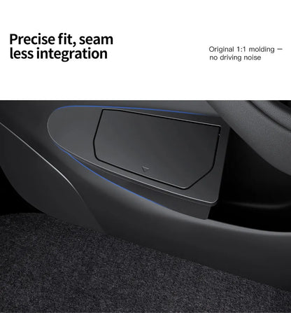 YZ Front Door Storage Trash Can for Tesla Model Y/YL Juniper Car Door Storage Box Multi Functional organizador Car Accessories