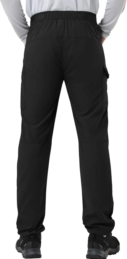 Pioneer Camp Men's Hiking Cargo Pants Lightweight Quick Dry Outdoor Water Resistant Work Tactical Pant for Men Travel Fishing