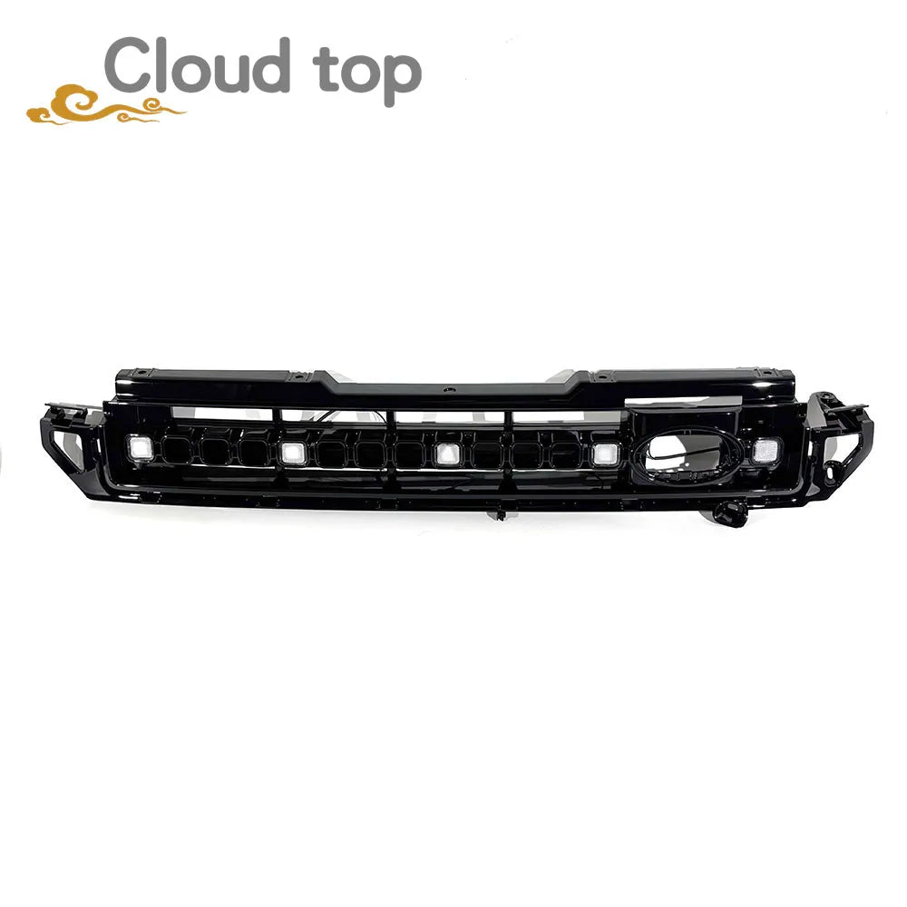 Car Ventilation Grille Front Bumper Grill With Led Dynamic Running Light OCTA for Land Rover Defender 20-25 90 110 130