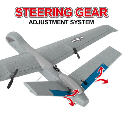 816 MOTOR Airplane Z55 RC Plane 3CH EPP Foam 2.4G Remote Control Wingspan Aircraft Fixed Wingspan Toys Gifts for Children