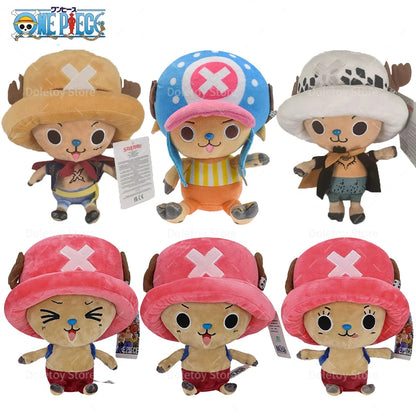New Original One Piece Plush Luffy Chopper 30cm Cute Face Tony Tony Chopper Stuffed Anime Doll Toy Birthday Gift