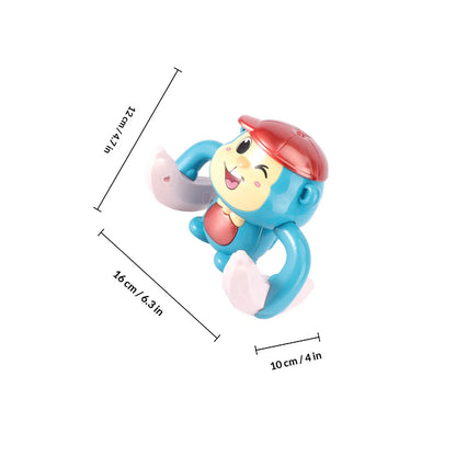 1Pcs Electric Tumbling Monkey Plaything Cartoon Baby Sing Dance Early Education Fun Interactive Child Amusing Musical Light Up