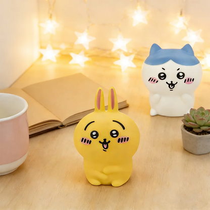 2026 Chiikawa Anime LED Night Light Hachiware Usagi Rabbit Lamp Bedroom Desktop Decor Birthday Gift for anyone Best Gift Toy