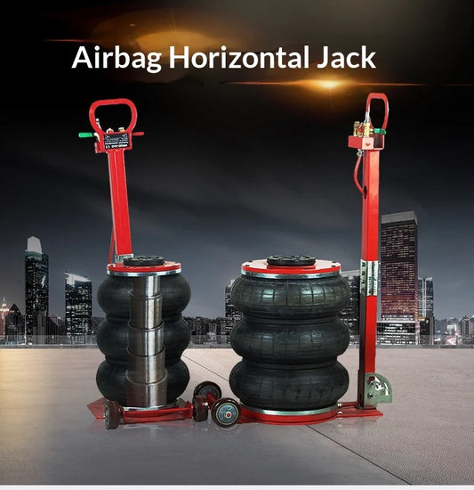Car Rescue Tools Repair Lifting Machine 5 Ton Air Bag Jack for Car Tire Change and Oil Replacement Horizontal Hydraulic Lift