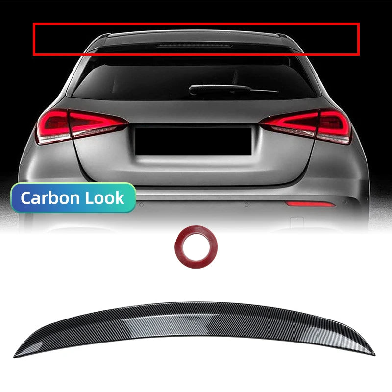Exterior Part Rear Sport Spoiler Wing For Mercedes Benz W177 V177 A Class A160 A180 A200 A220 A250 A35 AMG Sedan 2019-2022