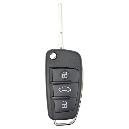 Okey Remote Car Key ID48 Chip 315/433MHZ For AUDI A1Q3 A3 TT S3 S1 2005-2016 8P0837220D 8X0837220D Flip Remote Key Fob