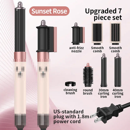 Cold Hot Hair Dryer HS05 Hair Straightening  and Curling Styling Tool HS01 Multi-functional Negative Ion Dryer HS08 Curling Iron