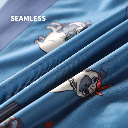 MiiOW 3/4Pcs Sexy Men Underwear Boxers Shorts Animal Print Boxershorts Cotton Underpants Breathable Plus Boxer Soft Panties Male