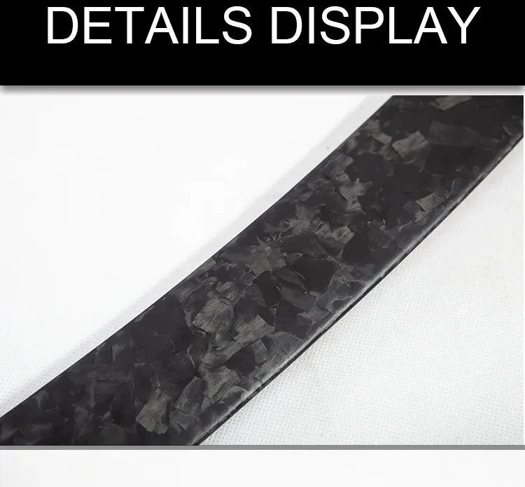 Real Carbon Fiber Spoiler For Tesla Model Y 2024 Trunk Spoilers Model 3 Highland Rear Door Tail Trunk Wings Car Accessories