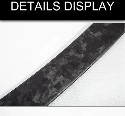 Real Carbon Fiber Spoiler For Tesla Model Y 2024 Trunk Spoilers Model 3 Highland Rear Door Tail Trunk Wings Car Accessories