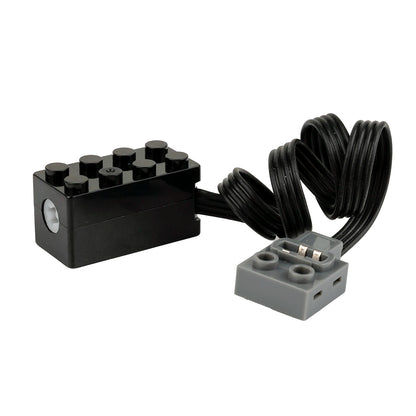 MOC S Drive Motor Speed Motor Support Forward Reverse Slow Speed Torque with Legoeds-Compatible Building Blocks Power Functions