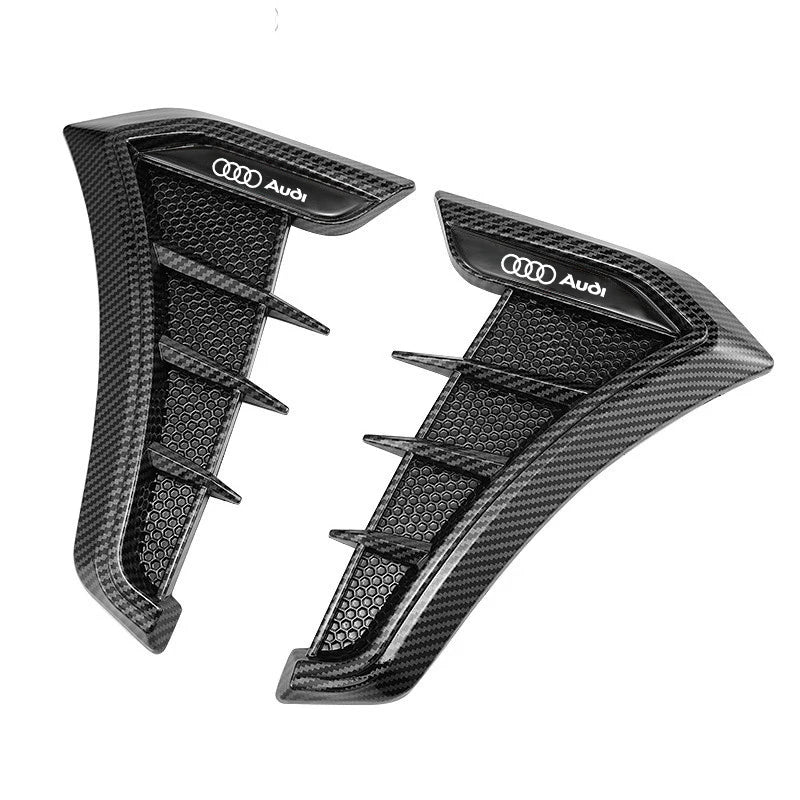 Car Styling Carbon Black Body Fender Side Trunk Stickers For Audi A1 A3 A4 A5 A6 A7 A8 Q2 Q3 Q5 Q7 TT S line S3 S4 S5 S6 R8 RS