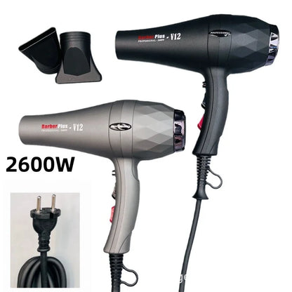 High Speed Hair Salon Hair Dryer 2600w, High-Power And Super Strong Wind Power, 15 Second Quick Drying Hair Stylist Special Mode