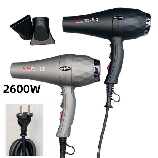 High Speed Hair Salon Hair Dryer 2600w, High-Power And Super Strong Wind Power, 15 Second Quick Drying Hair Stylist Special Mode