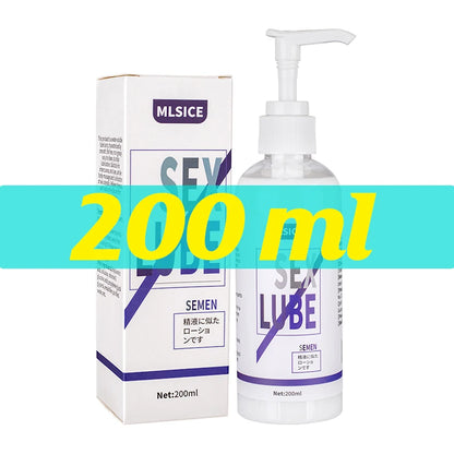 Sex Lubricant Anal Semen Lube Gay Man Water-Based Sperm Lubrication Women Intimate Sexual Toys Gel Adult Sex Game Products Shop