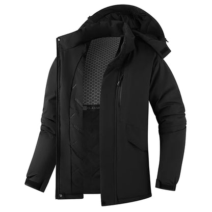 Autumn and Winter Hot Outdoor Sports Graphene Stormtrooper Coat Cotton Coat Men's New Style Couple Warm, Windproof, Waterproof O