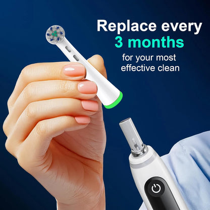 NEW 2/4/8 pcs Toothbrushes Head, Compatible with Oral B iO 2/3/4/5/6/7/8/9/10 Series Electric Toothbrush Replacement Brush Heads
