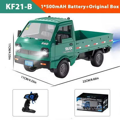 2026 New Remote Control Car 1:16 Scale 2.4GHz 360° Drift Truck With Spray LED Lights Off-Road Toys For Kids Boys Birthday Gifts