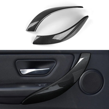 Car Center Console Dashboard Gear Shifter Panel For BMW F30 F31 F34 3GT F32 F33 F36 Trim Accessories, Carbon Fiber ABS Sticker