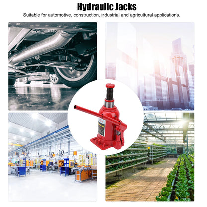 Hydraulic Bottle Jacks Hydraulic Bottle Jacks for Automotive Construction Industrial Agricultural 20 Ton Jacks Industrial Jacks