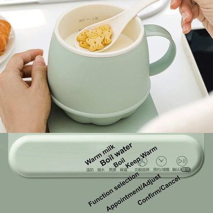 300W Smart Hot Milk Cup Office Mini Health Cup electric kettle Multi-function Home Breakfast Cup Fast Hot Milk Thermos Cup 300W