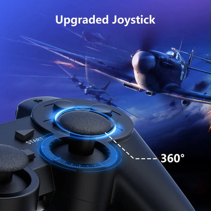 2.4G Wireless Controller Gamepad Dual Vibration Joystick for P2 Console PC Game Controle Joypad USB