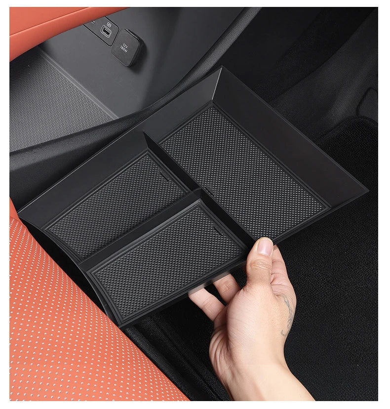 For BYD Sealion 8 Atto 8 Tang L Car Central Control Armrest Storage Box Lower Screen Storage Interior Modification Accessories